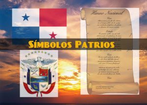 Simbolos Patrios de Panama escudo bandera e himno